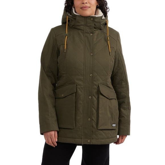 Hunter - Women’s Field Winter Jacket Sherpa Lining - Picture 1 of 9